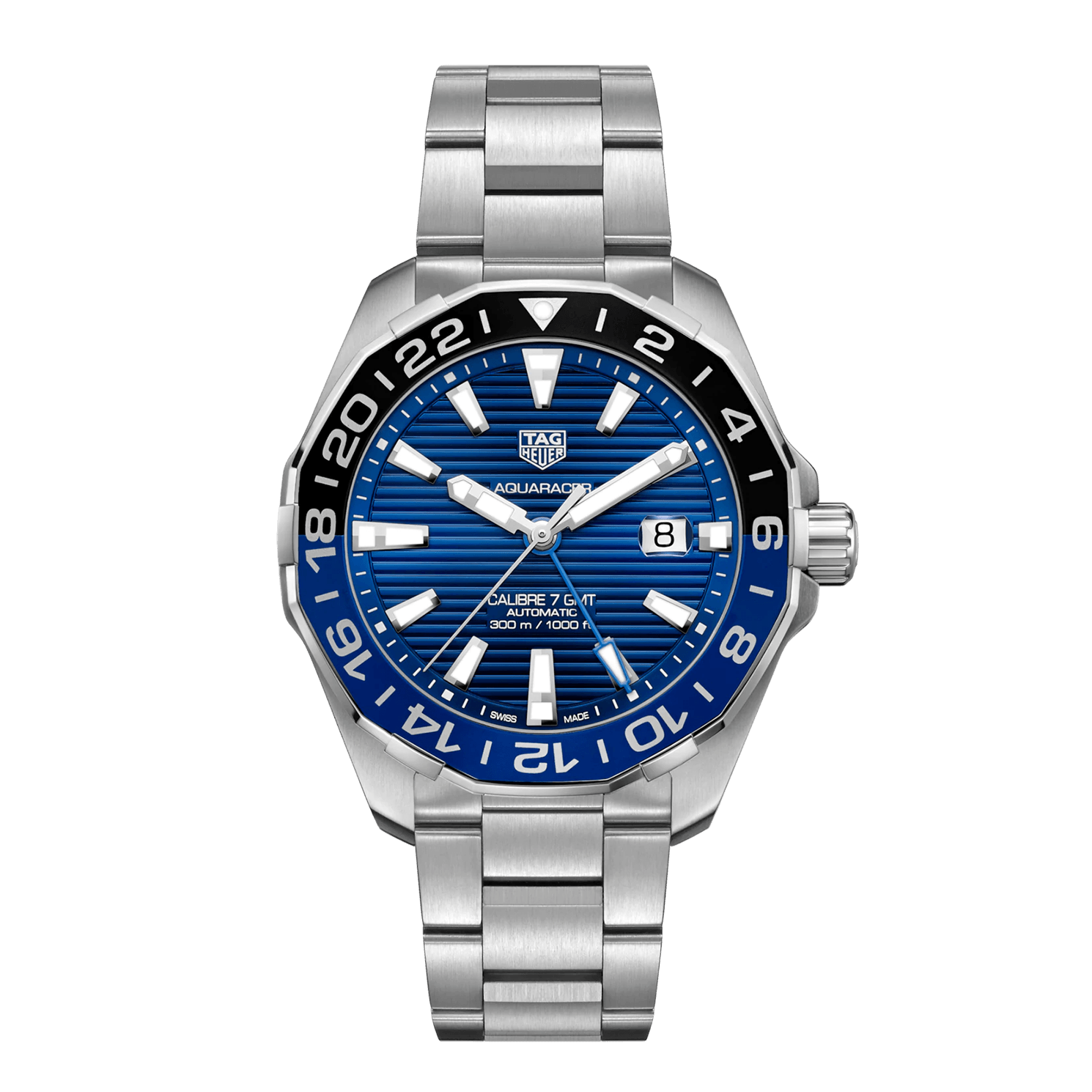 Tagheuer Aquaracer Calibre 7 GMT WAY201T.BA0927
