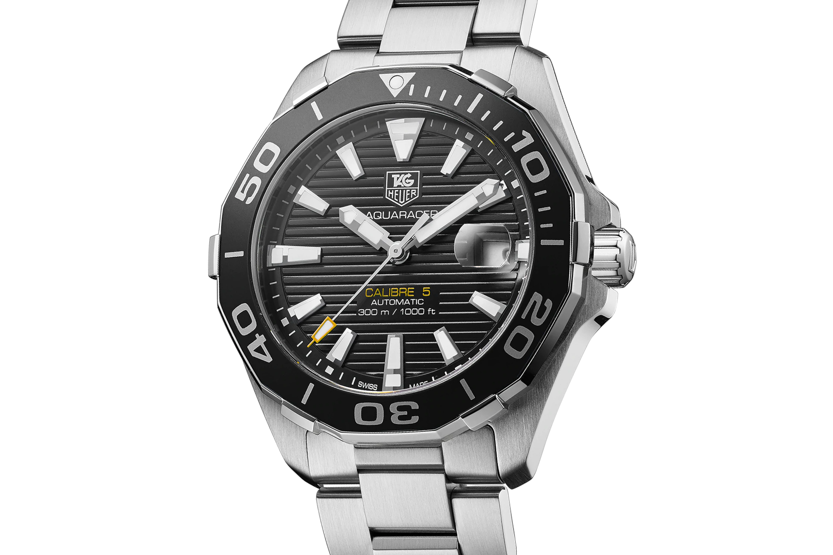 tag heuer calibre 5 automatic storig position