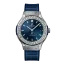 Hublot Classic Fusion Titanium Blue Diamonds