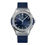 Hublot Classic Fusion Titanium Blue Diamonds