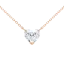 LOEV Floating diamond pendant Heart - 2 tcw