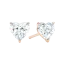 LOEV The Heart Stud - 2 tcw