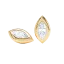 LOEV Curve Marquise Diamond Studs - 1.5ct