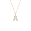 LOEV The Annie Letter Necklace - A