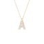 LOEV The Annie Letter Necklace - A