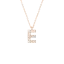 LOEV The Annie Letter Necklace - E