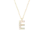 LOEV The Annie Letter Necklace - E