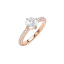 LOEV Pavé Solitaire Ring - 1ct
