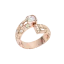 LOEV Toi et Moi Checkerboard Asscher Ring