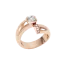 LOEV Toi et Moi Polished Asscher Ring