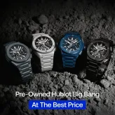 Hublot Big Bang Integrated – A Fusion of Power and Precision ⚡️

From Blue Ceramic to White, Grey, Black Magic, and Titanium Ceramic, the Big Bang Integrated 42 mm collection embodies Hublot’s mastery of materials and form.

Starting from 161.–/month on watchdreamer.com

#hublot  #BIGBANG  #hublotspirit  #swissluxury  #swissmade  #ceramicwatch  #luxurywatch