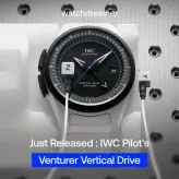 Just Released : Pilot’s Venturer Vertical Drive.

IWC’s first tool watch built from scratch for human spaceflight. Developed with Vast and certified for Haven-1, the world’s first commercial space station.

No crown. Every function runs through a rotating bezel and a rocker switch, fully operable with gloves in zero-g. 44.3mm white zirconium oxide ceramic case, Ceratanium bezel, and the IWC-manufactured calibre 32722 with 120h power reserve and GMT.

A tool watch made for space, not repurposed for it.

#WatchesAndWonders2026 #IWC #IWCSchaffhausen