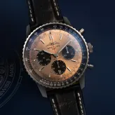 @Breitling Navitimer B01 Chronograph 43 βοΈ
The icon of flight,
A 43 mm stainless-steel case, a bronze sunburst dial, and the signature slide-rule bezel β every detail recalls the original spirit of the Navitimer with a contemporary edge.
Inside, the in-house Breitling Manufacture Calibre 01 delivers the precision and performance the model is known for.
π« Available now from CHF 182/month on watchdreamer.com
#Breitling #Navitimer #Chronograph #SwissMade #LuxuryWatch #BreitlingWatches #watchdreamer