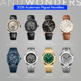 2026 Audemars Piguet at Watches and Wonders.

A lineup built around one date: 150 years. Three chapters to mark it.

HAUTE HORLOGERIE
The Royal Oak "Jumbo" Extra-Thin Flying Tourbillon Chronograph RD#5, the fifth and final piece in AP's Research and Development series. And the 150 Heritage pocket watch, a new ultra-complicated calibre with 30 complications and 47 functions in total.

ATELIER DES ÉTABLISSEURS
A new collaborative programme reviving the 18th-century établissage model. Three inaugural creations: Galets, Nomade and The Peacock. Stone-set, sculptural, hand-crafted.

DAILY ELEGANCE
Two new openworked perpetual calendars powered by the new calibre 7139, in 41mm Royal Oak and Code 11.59. The Neo Frame Jumping Hour in pink gold and sapphire, reviving the 1271 pocket watch of 1929 with AP's first selfwinding jumping hour calibre.

150 years. A full spectrum, from pocket watch to RD.

#WatchesAndWonders2026 #AudemarsPiguet