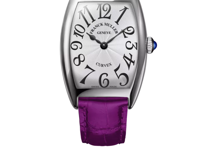 Franck Muller Cintrée Curvex 25mm 1752 QZ AC PURPLE | Watchdreamer
