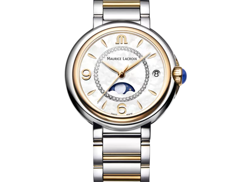 新品　15th Anniversary BENI “NEW MOON” FIABA MOONPHASE 32MM - FIABA collection - Switzerland | Maurice