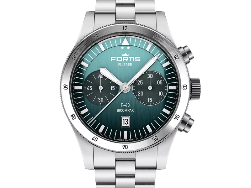 Fortis Flieger Bicompax 43mm F4240008 Watchdreamer