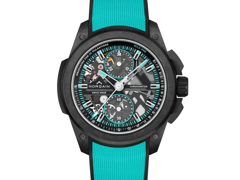 NORQAIN Wild ONE Skeleton Chrono 42mm N3002.40Q01.B07.R04