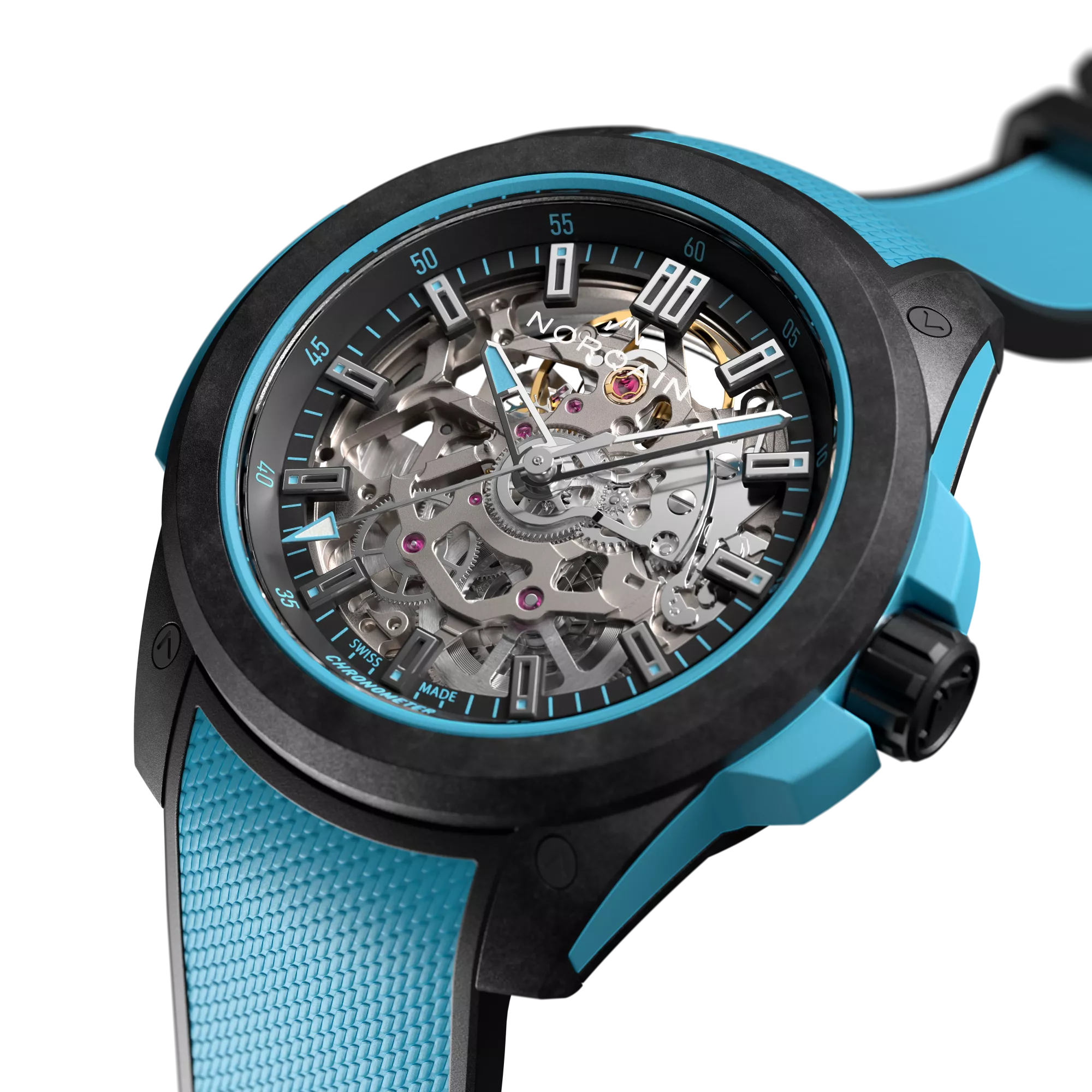 norinyan☆ Independence Skeleton 40mm | NORQAIN Swiss Made Watches