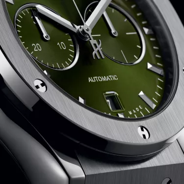 Hublot Classic Fusion Titanium Green Watchdreamer