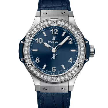 Hublot big bang steel blue store