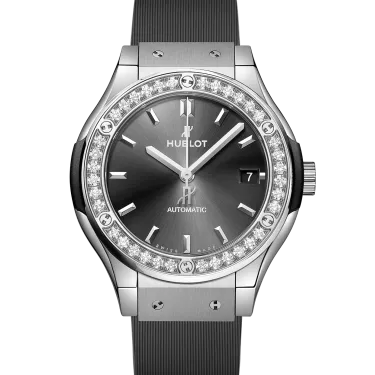 Hublot Racing Grey Titanium Diamonds Watchdreamer