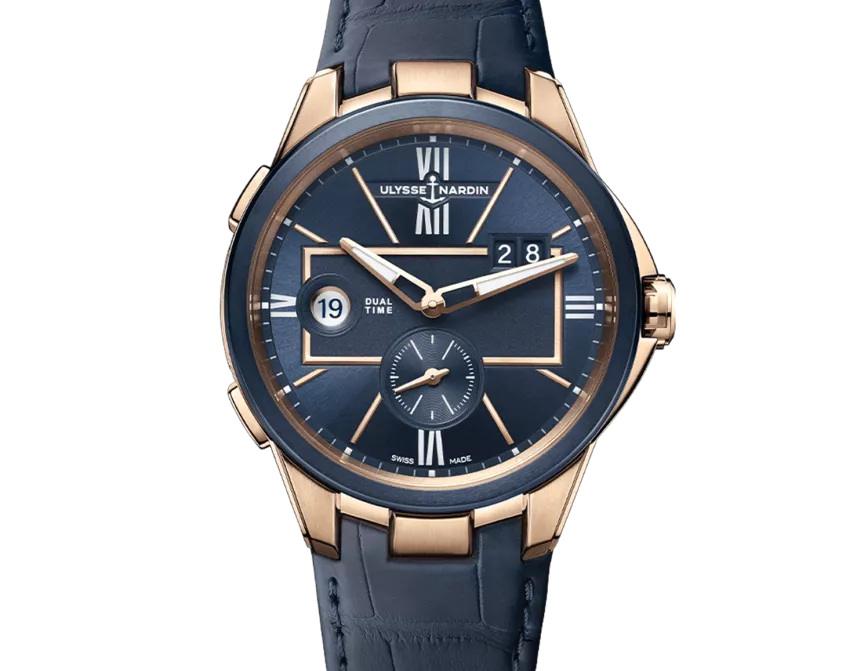 Ulysse nardin executive dual time blue outlet