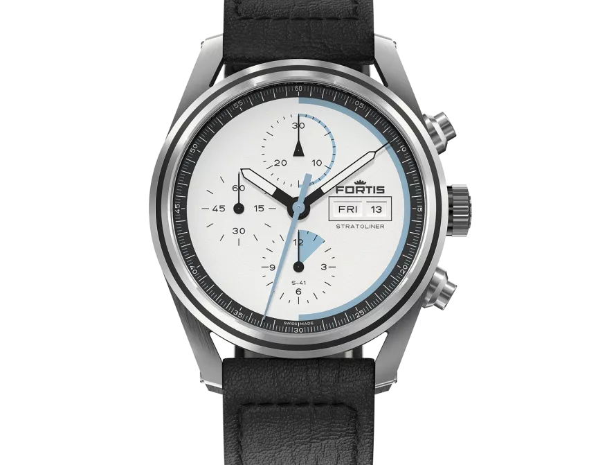 Fortis Stratoliner White Dust Watchdreamer