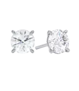 LOEV The Round Brilliant Stud - 4 tcw
