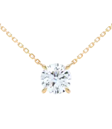 LOEV  Floating diamond pendant Round - 2 tcw