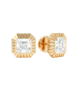 LOEV Eternity Asscher Studs - 2 tcw