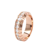 LOEV Eternity Engraved 6mm Diamond Ring