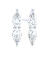 LOEV The Double Pear Stud - 1,6 tcw