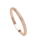 LOEV Eternity Engraved Diamond Bangle