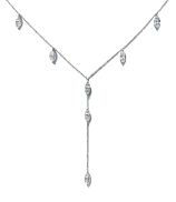 LOEV Marquise Diamond Y-Necklace