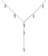 LOEV Marquise Diamond Y-Necklace