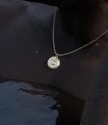 LOEV Toi et Moi Checkerboard Brilliant Medallion