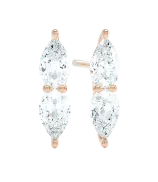 LOEV The Double Pear Stud - 1,6 tcw