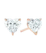 LOEV The Heart Stud - 2 tcw