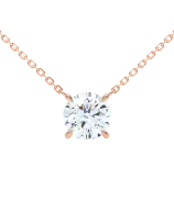 LOEV  Floating diamond pendant Round - 2 tcw