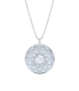 LOEV Toi et Moi Checkerboard Brilliant Medallion