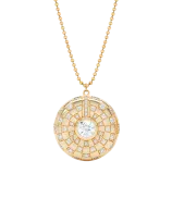 LOEV Toi et Moi Checkerboard Brilliant Medallion