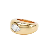 LOEV Curve Diamond Ring