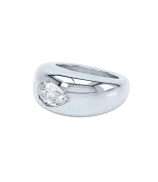 LOEV Curve Diamond Ring