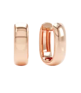 LOEV Allday Polished Huggies 4mm