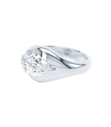 LOEV Curve Elevated Pear Diamond Ring - 2.0ct