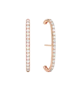 LOEV Allday Diamond Ear Cuffs