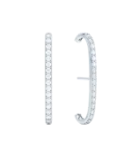 LOEV Allday Diamond Ear Cuffs