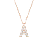 LOEV The Annie Letter Necklace - A