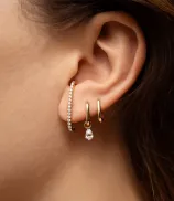 LOEV Allday Diamond Ear Cuffs
